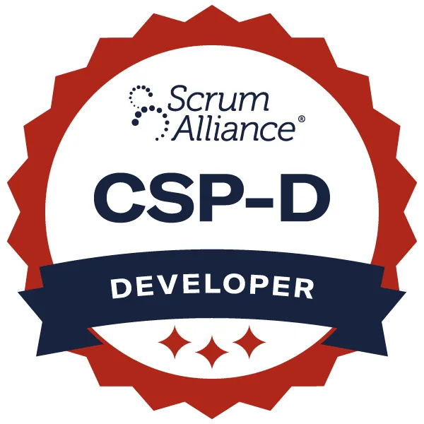 Scrum Alliance Certified Scrum Professional Developer® CSP-D